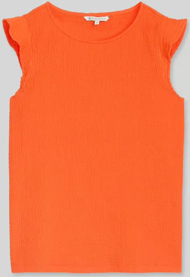 Tom Tailor Denim Loose fit top in crinkle-look - Foto 2