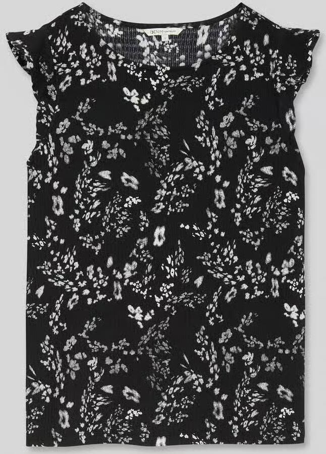 Tom Tailor Denim Loose fit top in crinkle-look - Foto 2