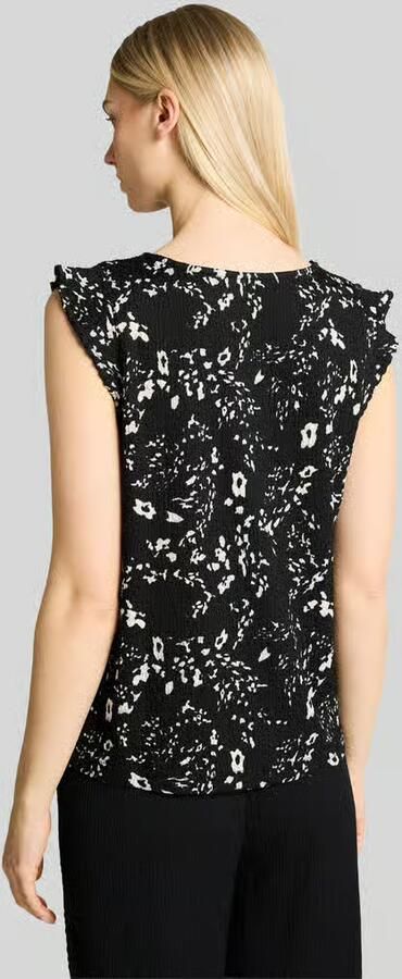 Tom Tailor Denim Loose fit top in crinkle-look - Foto 3