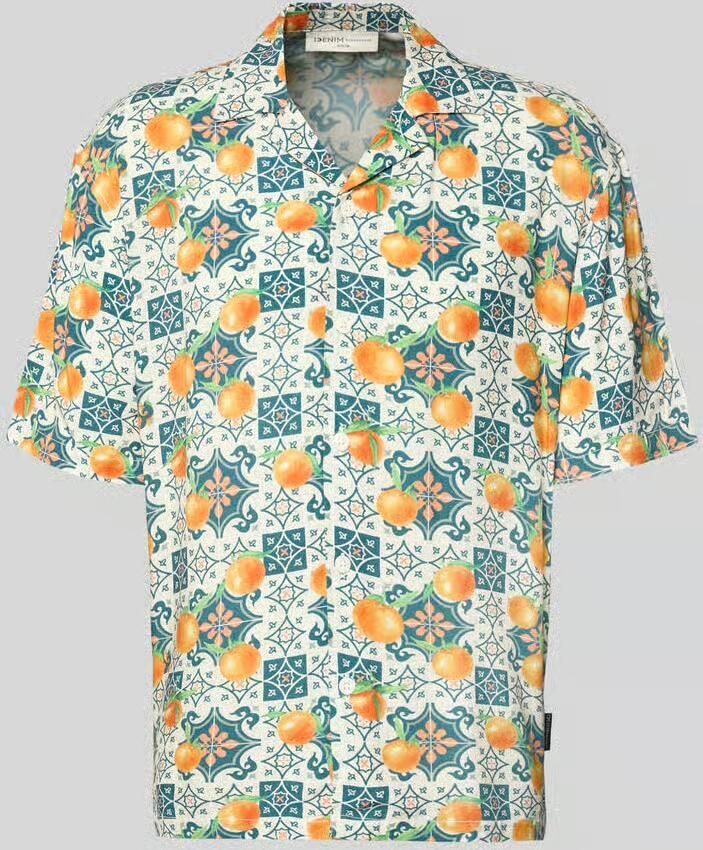 Tom Tailor Denim loose fit vrijetijdsoverhemd van pure viscose - Foto 2