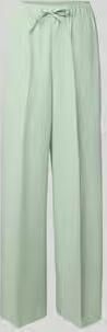 Tom Tailor Denim Loose fit wide leg paperbagbroek met tunnelkoord