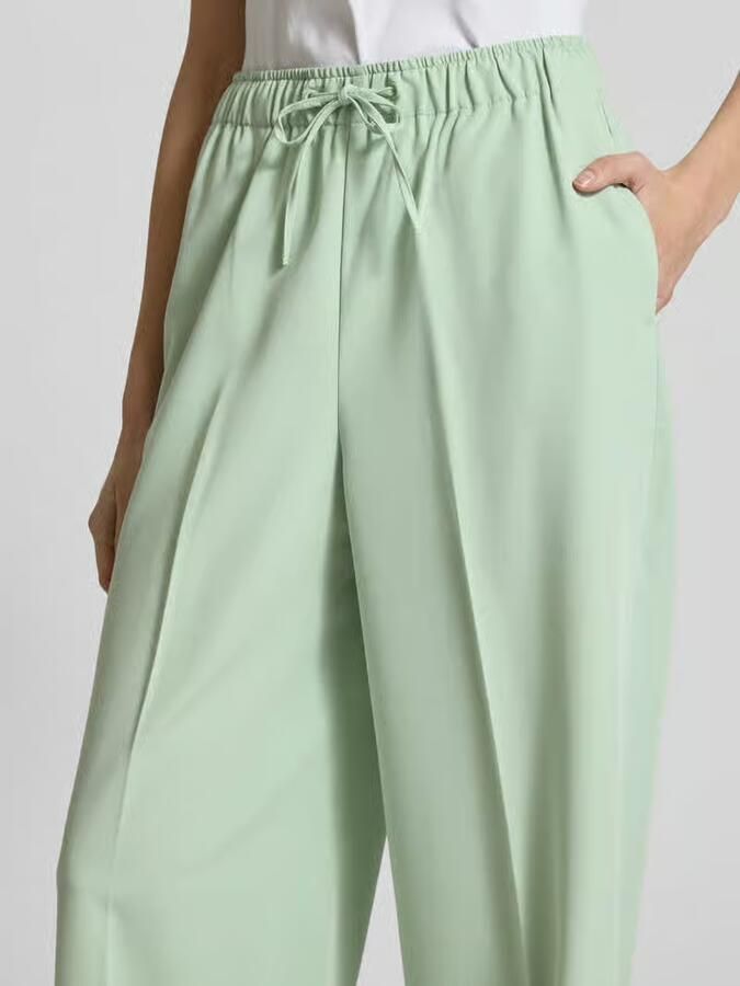 Tom Tailor Denim Loose fit wide leg paperbagbroek met tunnelkoord - Foto 2