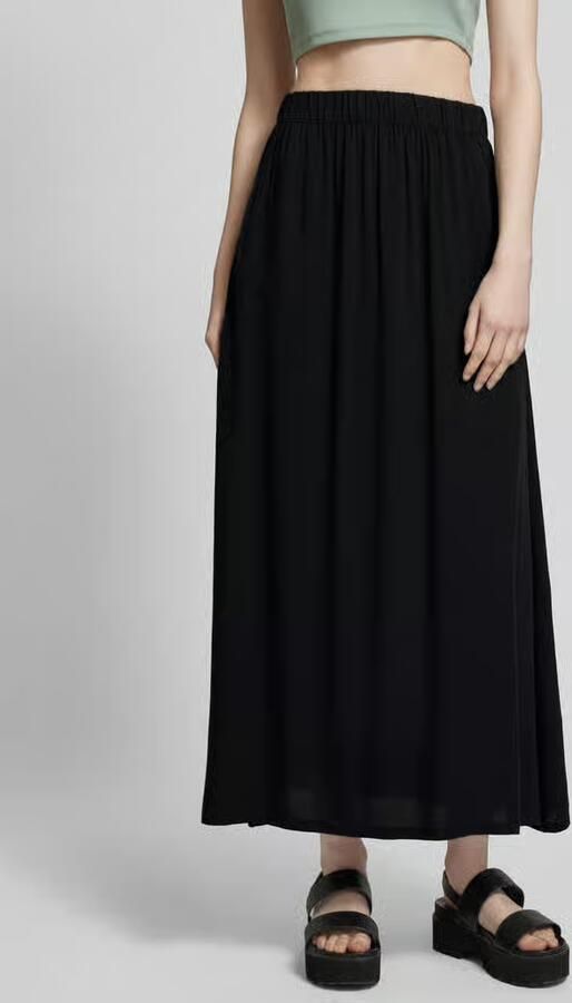 Tom Tailor Denim Maxirok van viscose met elastische band - Foto 2