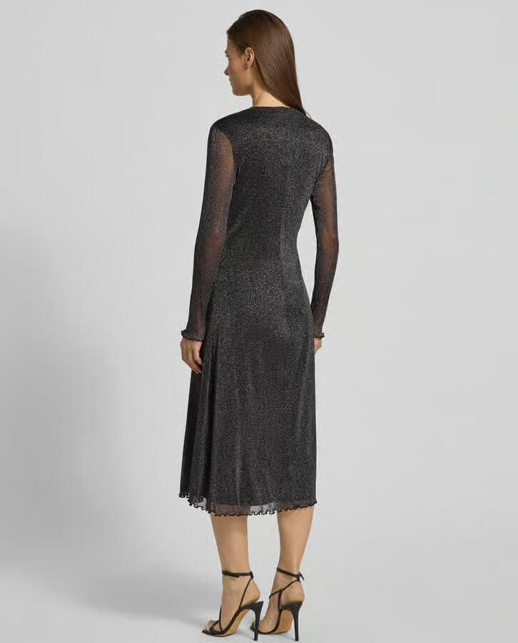 Tom Tailor Denim Meshjurk met effectgaren - Foto 2