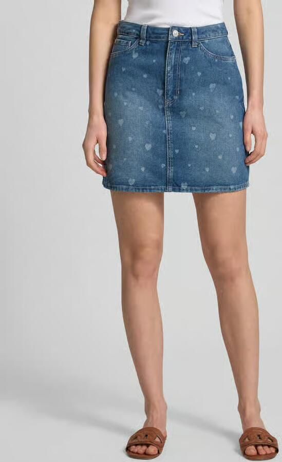 Tom Tailor Denim Mini-jeansrok van puur katoen - Foto 2