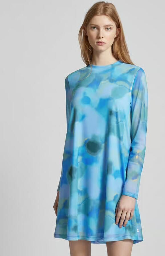 Tom Tailor Denim Mini-jurk met ronde hals - Foto 2