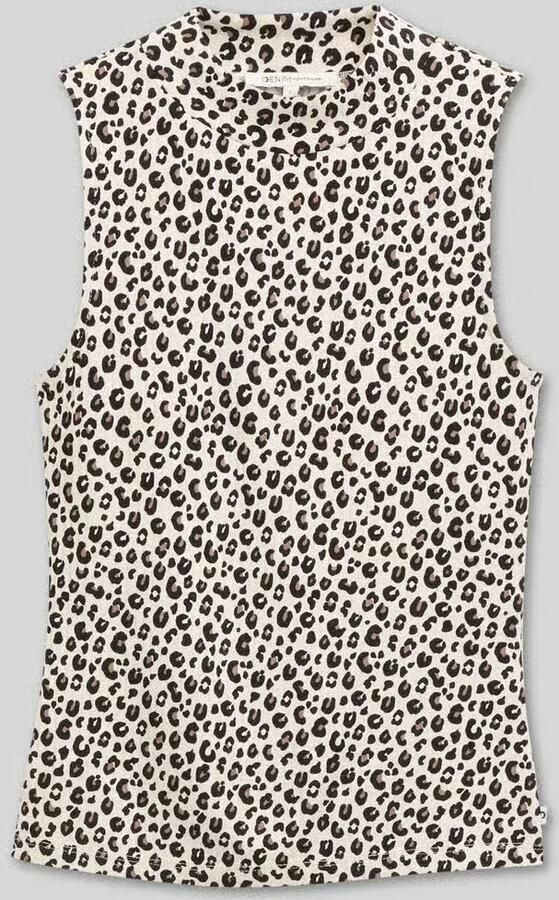 Tom Tailor Denim Slim fit blousetop van viscosemix