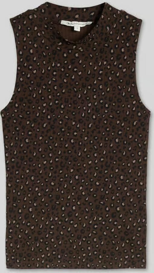 Tom Tailor Denim Slim fit blousetop van viscosemix