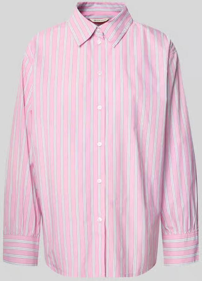 Tom Tailor Denim Oversized overhemdblouse van puur katoen - Foto 2