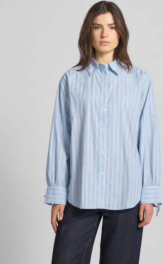 Tom Tailor Denim Oversized overhemdblouse van puur katoen - Foto 2