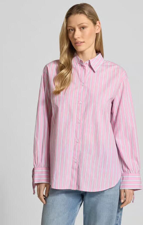 Tom Tailor Denim Oversized overhemdblouse van puur katoen - Foto 3