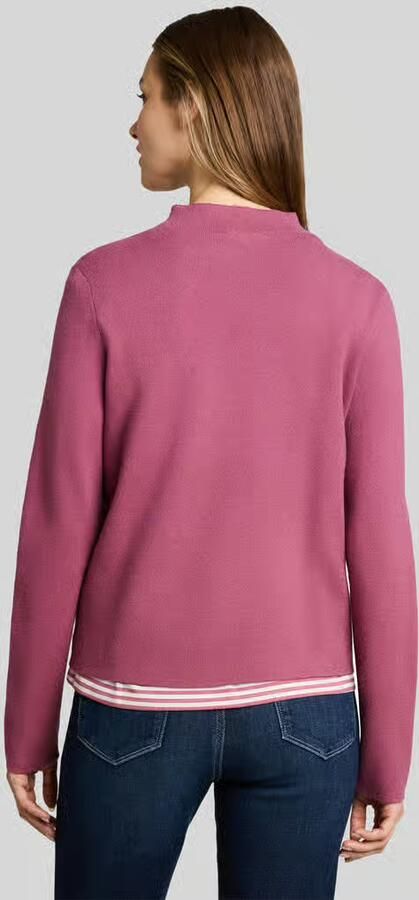 Tom Tailor Denim Pullover met mock neck - Foto 3
