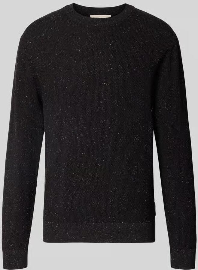 Tom Tailor Denim Pullover van puur katoen met crew neck