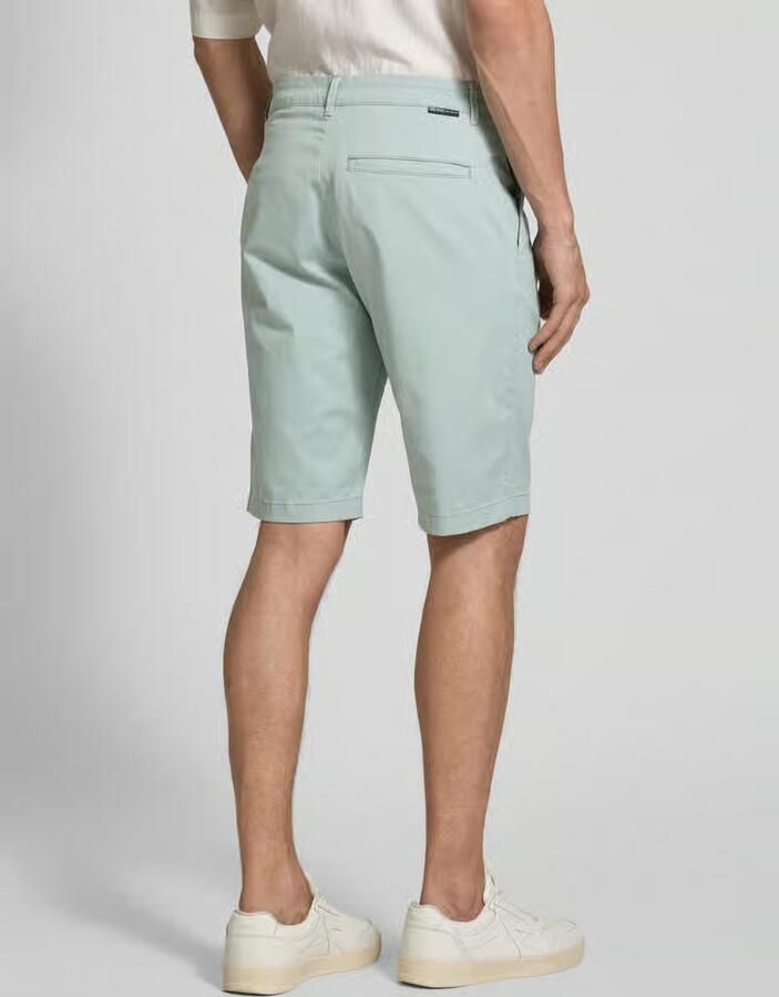 Tom Tailor Denim Regular fit bermuda's van katoenmix