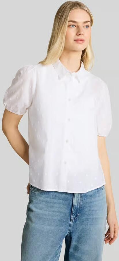 Tom Tailor Denim regular fit blouse met borduursel - Foto 2
