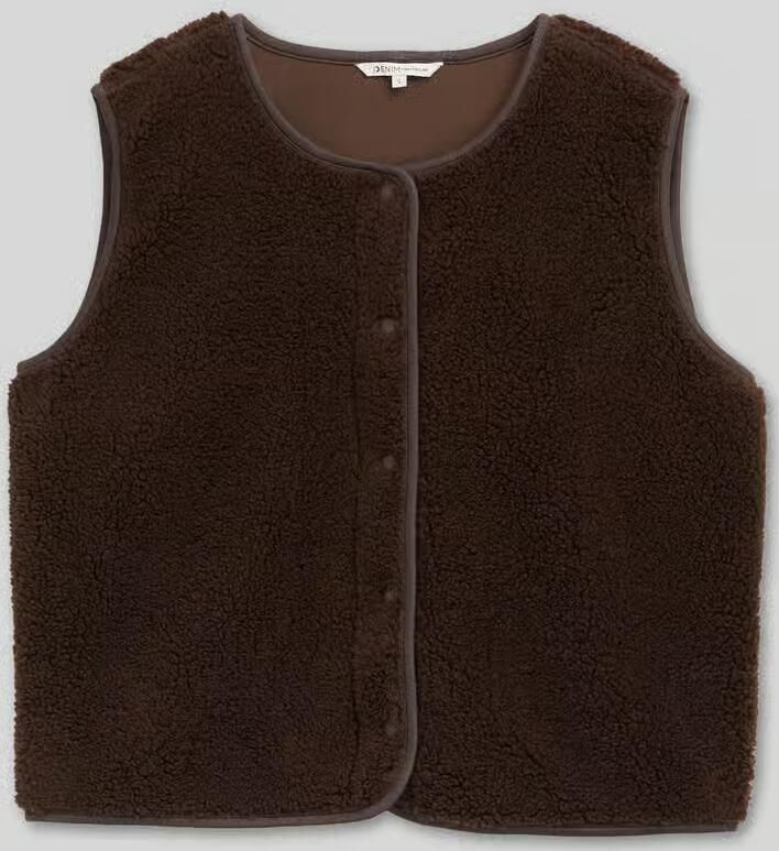 Tom Tailor Denim Regular fit bodywarmer met drukknopen