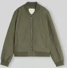 Tom Tailor Denim Regular fit bomberjack met ribboordjes