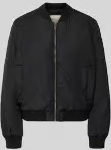 Tom Tailor Denim Regular fit bomberjack met ribboordjes