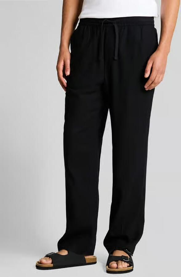 Tom Tailor Denim regular fit broek van mix van viscose en linnen - Foto 2