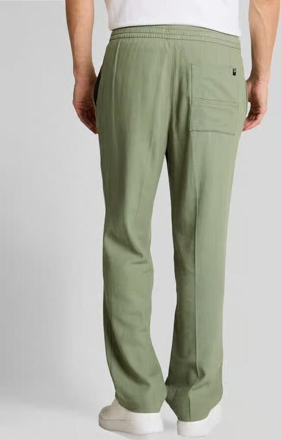 Tom Tailor Denim regular fit broek van mix van viscose en linnen - Foto 3