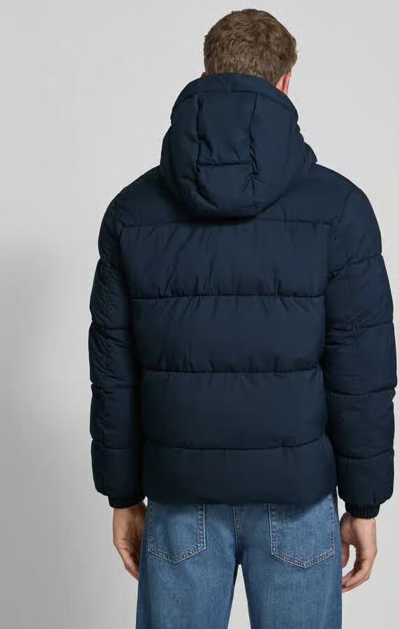 Tom Tailor Denim Gewatteerd regular fit jack met capuchon
