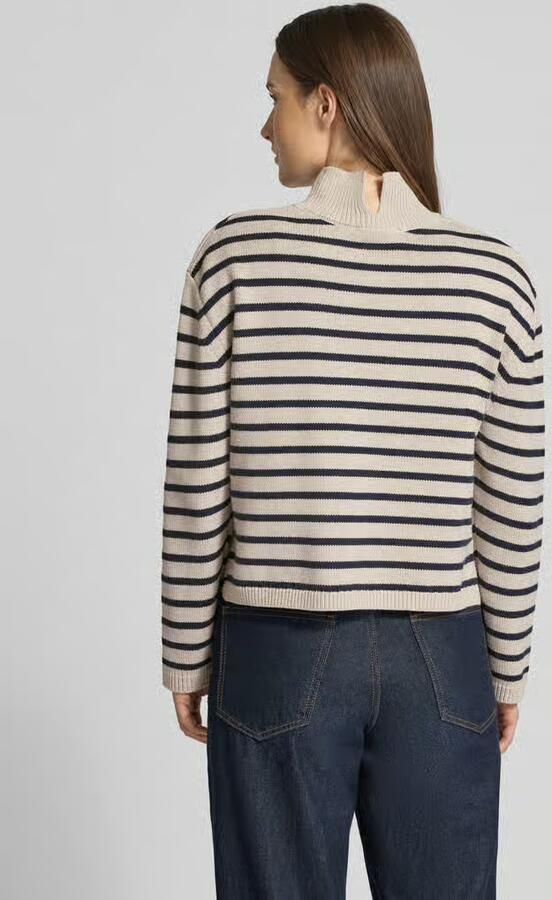 Tom Tailor Denim Regular fit Col Pullover van Katoenmix - Foto 3