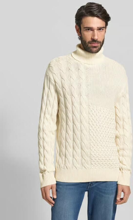 Tom Tailor Denim Regular fit coltrui van katoenmix - Foto 3