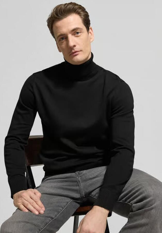 Tom Tailor Denim Regular fit coltrui van puur katoen - Foto 2