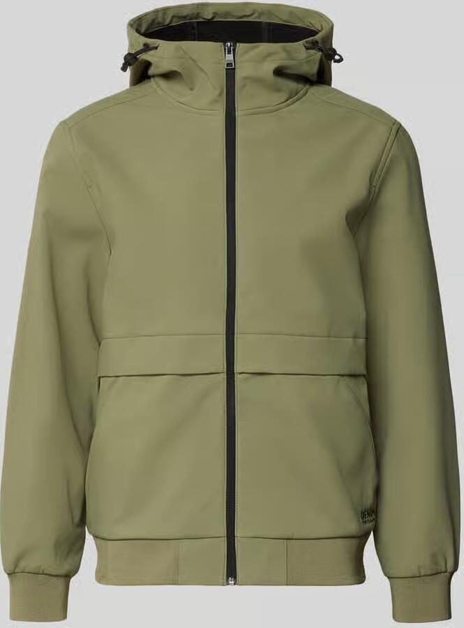 Tom Tailor Denim Regular fit functioneel jack met capuchon
