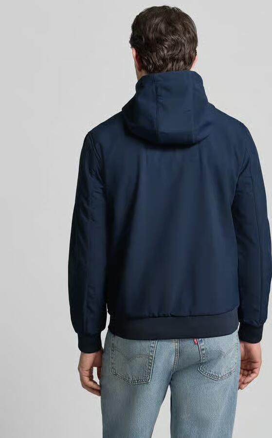 Tom Tailor Denim Regular fit Functioneel jack met Capuchon - Foto 3