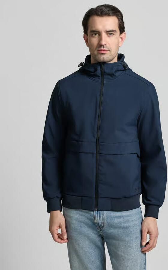Tom Tailor Denim Regular fit Functioneel jack met Capuchon - Foto 2