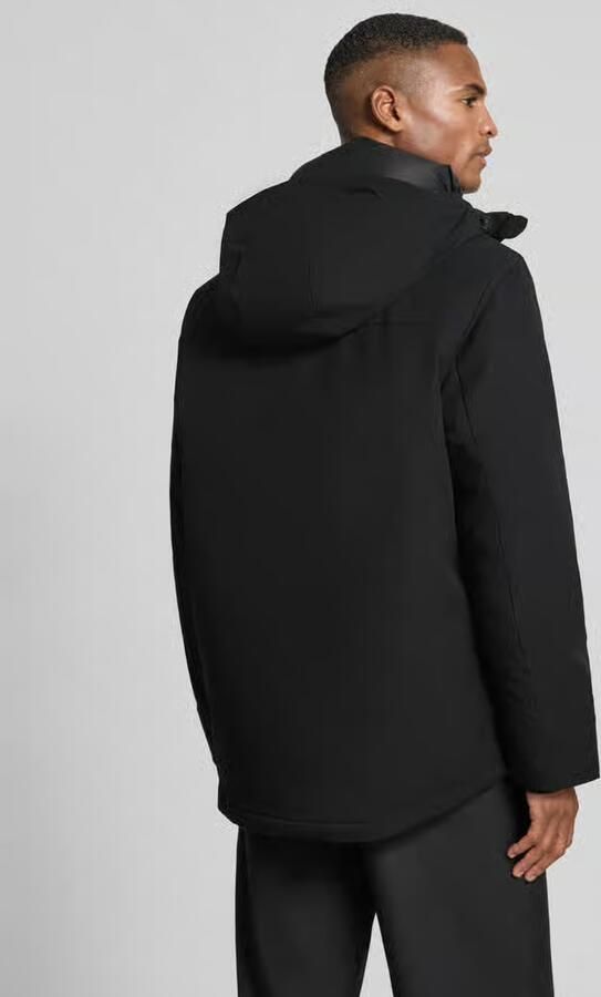 Tom Tailor Denim Regular fit functioneel jack met labelprint