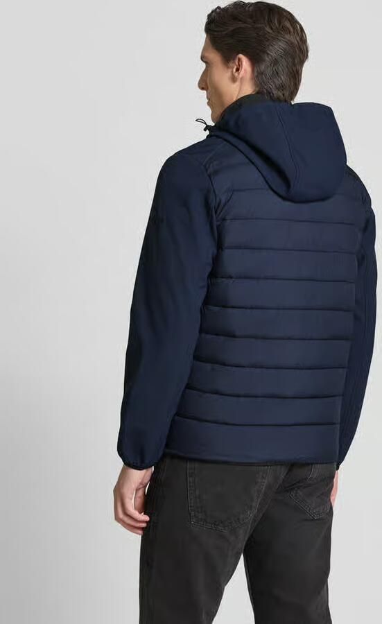 Tom Tailor Denim Regular fit functioneel jack met labelstitching