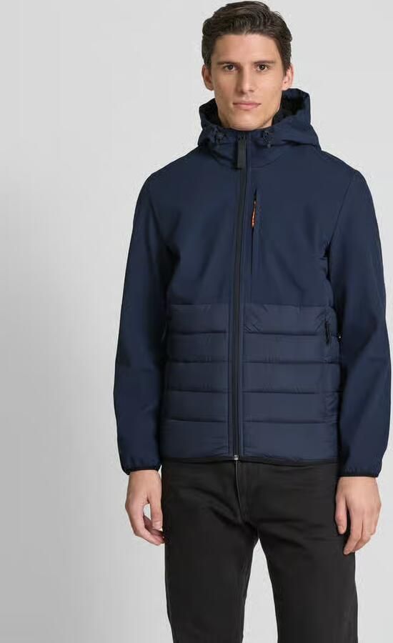 Tom Tailor Denim Regular fit functioneel jack met labelstitching - Foto 2