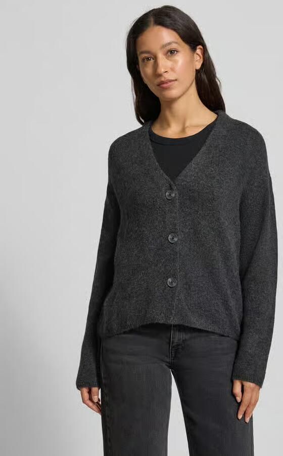 Tom Tailor Denim Regular fit gebreid jack met V-hals - Foto 2