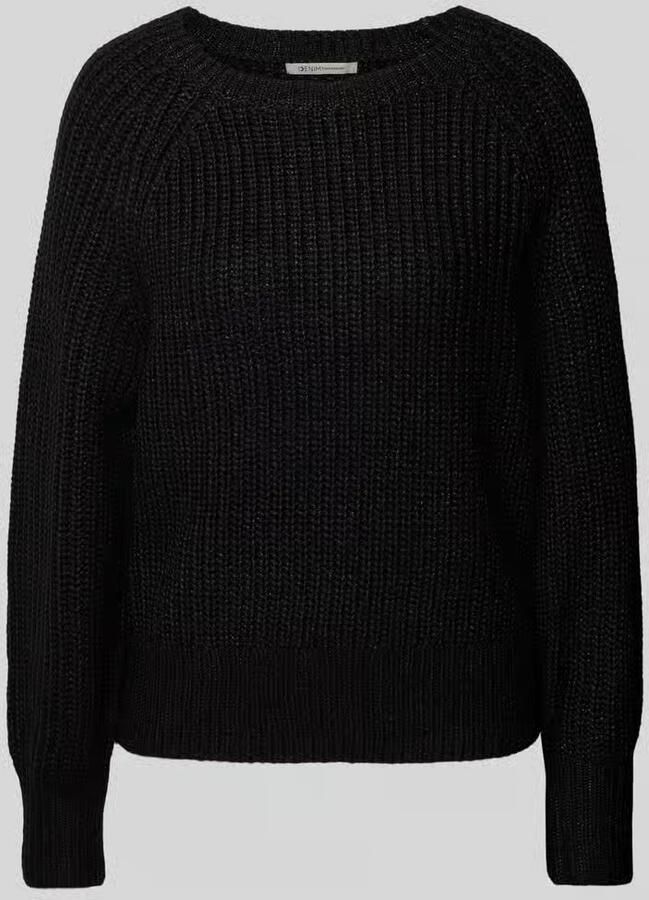 Tom Tailor Denim Regular fit gebreide pullover met lichte ballonmouwen - Foto 2