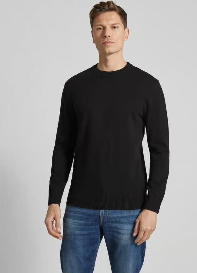 Tom Tailor Denim Regular fit gebreide pullover met ronde hals - Foto 2