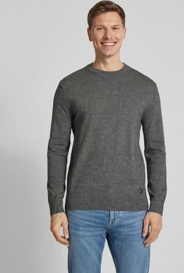 Tom Tailor Denim Regular fit gebreide pullover met ronde hals - Foto 2
