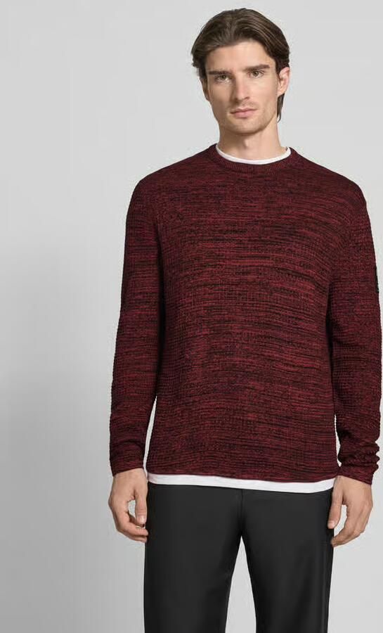 Tom Tailor Denim Regular fit gebreide pullover van katoenmix - Foto 2