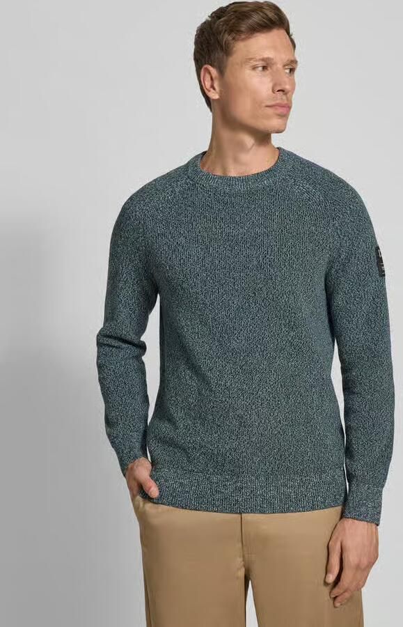 Tom Tailor Denim Regular fit gebreide pullover van zuiver katoen - Foto 2