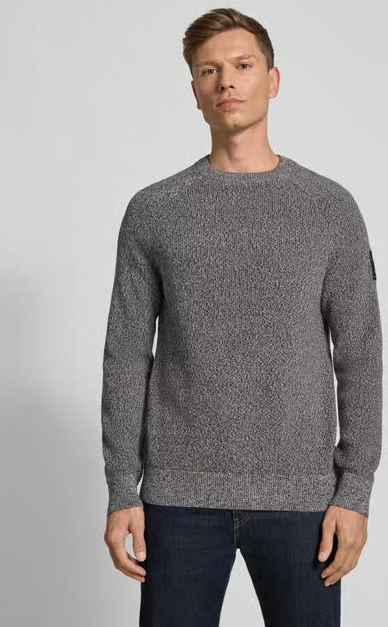 Tom Tailor Denim Regular fit gebreide pullover van zuiver katoen - Foto 2