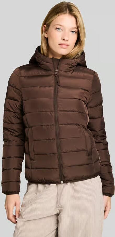 Tom Tailor Denim Regular Fit gewatteerd jack met capuchonkraag - Foto 3