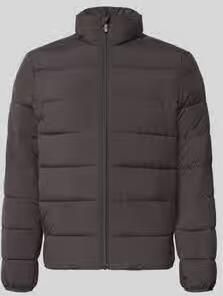 Tom Tailor Denim regular fit gewatteerd jack met opstaande kraag