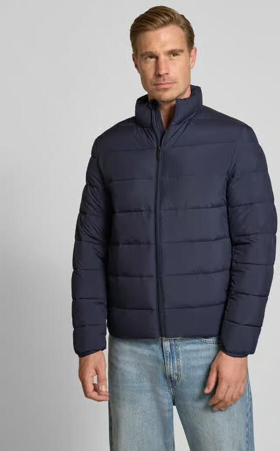 Tom Tailor Denim regular fit gewatteerd jack met opstaande kraag - Foto 3