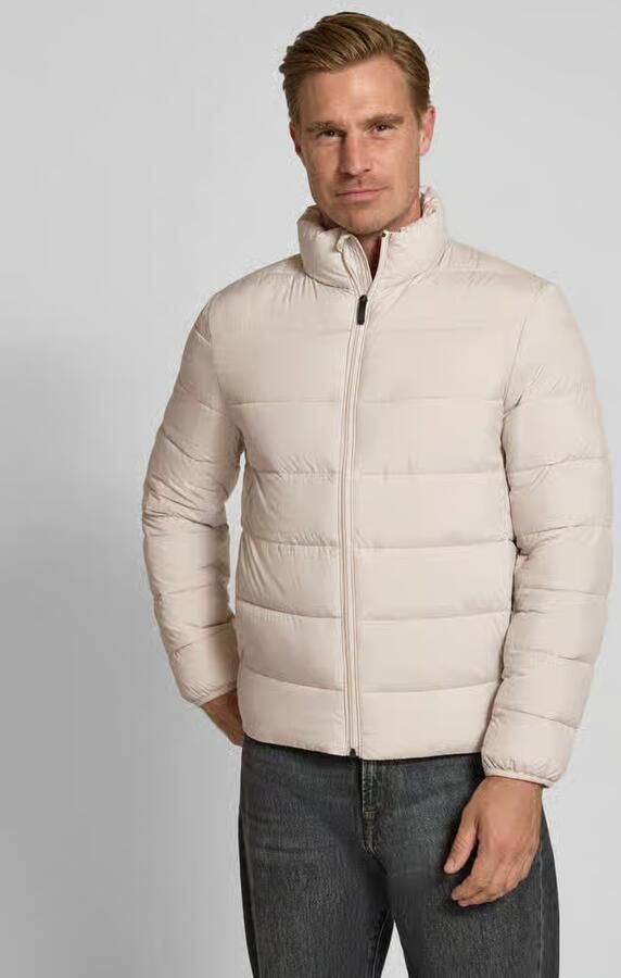 Tom Tailor Denim regular fit gewatteerd jack met opstaande kraag - Foto 3