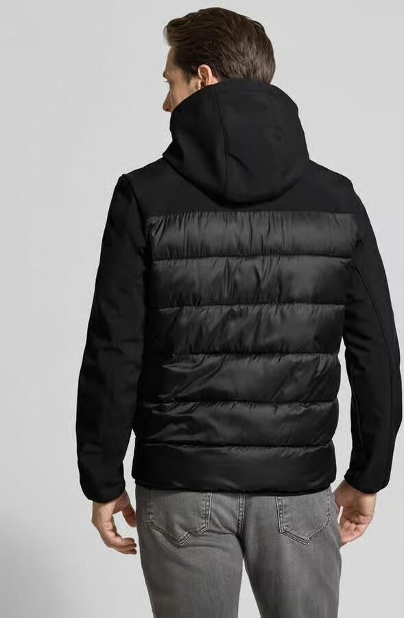 Tom Tailor Denim Regular fit Gewatteerd jack met waterafstotende Functie - Foto 2