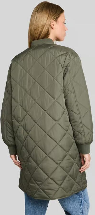 Tom Tailor Denim Regular fit gewatteerde mantel met collegekraag - Foto 3