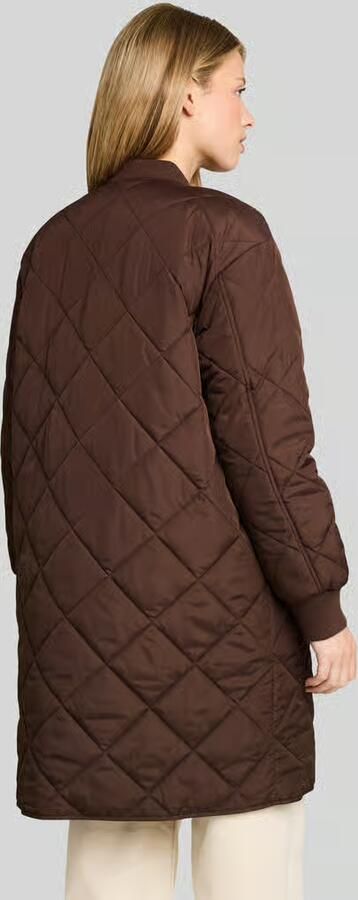 Tom Tailor Denim Regular fit gewatteerde mantel met collegekraag - Foto 3