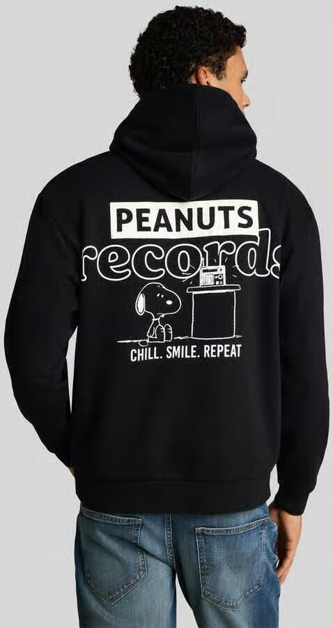 Tom Tailor Denim relaxed fit hoodie van katoenmix met Peanuts motiefprint - Foto 2