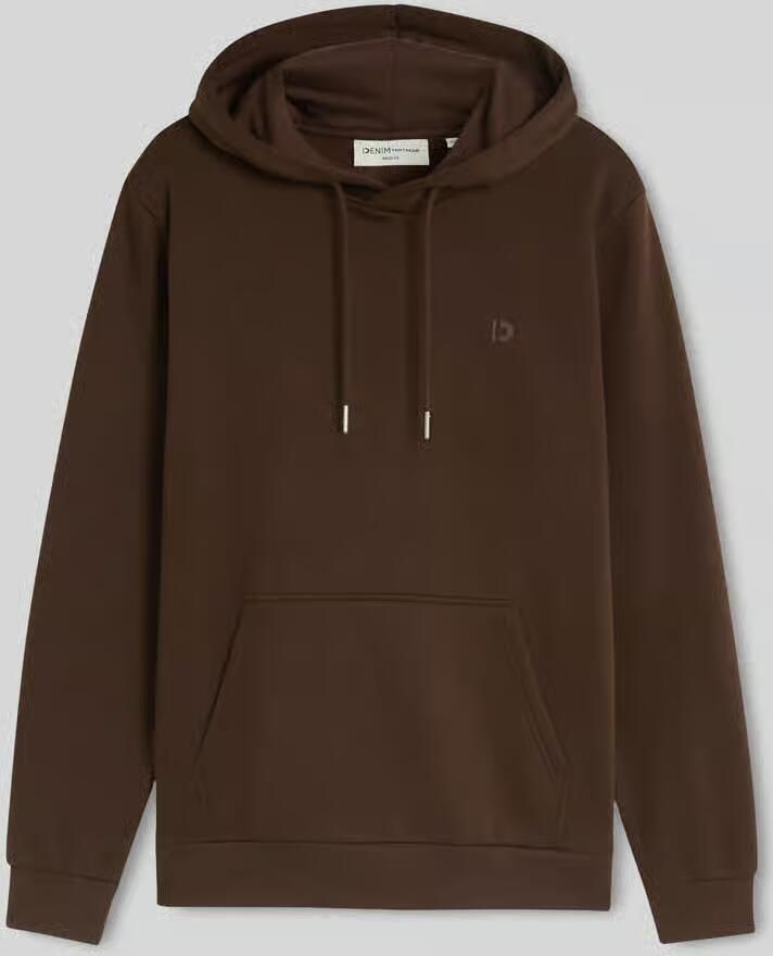 Tom Tailor Denim Regular fit hoodie van katoenmix